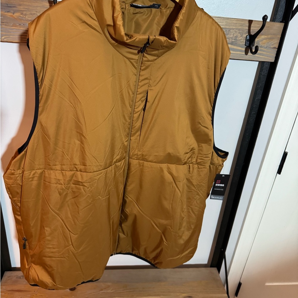 NWT Swiss Tech 5XL Midweight Trail Blazer Utility Vest PEAK Tech Big & Tall